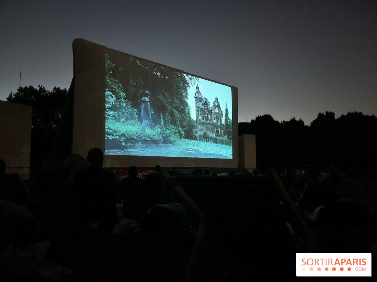 Cinéma en plein air à la Villette