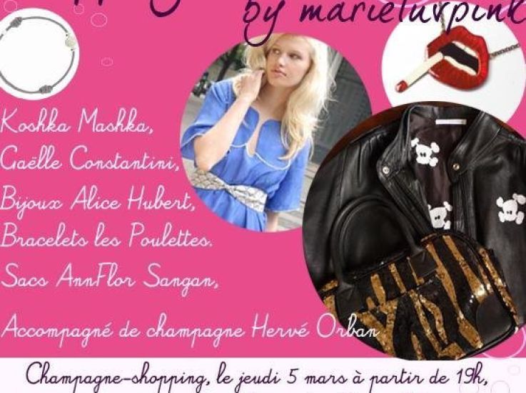 Shopping, Mode, Paris, Blog, MarieLuvpink, filles