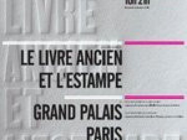 Livre ancien, Estampe, Grand Palais, Paris, Objet du scandale, salon
