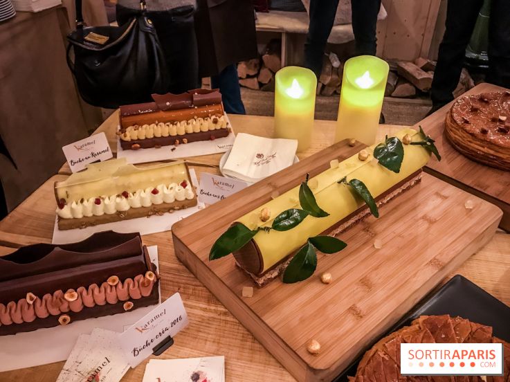 Bûches de Noël 2018 chez Karamel by Nicolas Haelewyn 