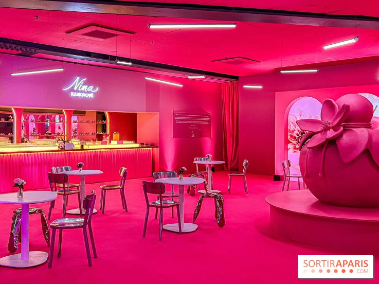 Nina Illusion Café : le café et pop up immersif du nouveau parfum de la Maison Nina Ricci à Paris