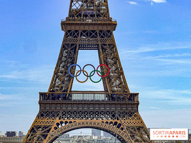 Jeux Olympiques de Paris 2024 : les anneaux olympiques bientôt installés sur la Tour Eiffel