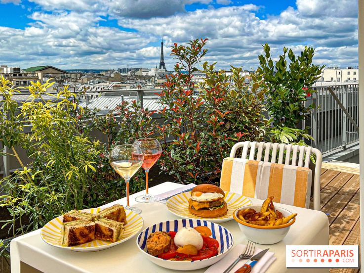 Le Printemps Haussmann transforme sa terrasse panoramique en Sun Club branché pour l'été 2024 