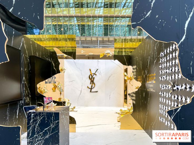 Yves Saint Laurent Beauty ouvre un pop up immersif dédié à ses nouveaux parfums, à Paris