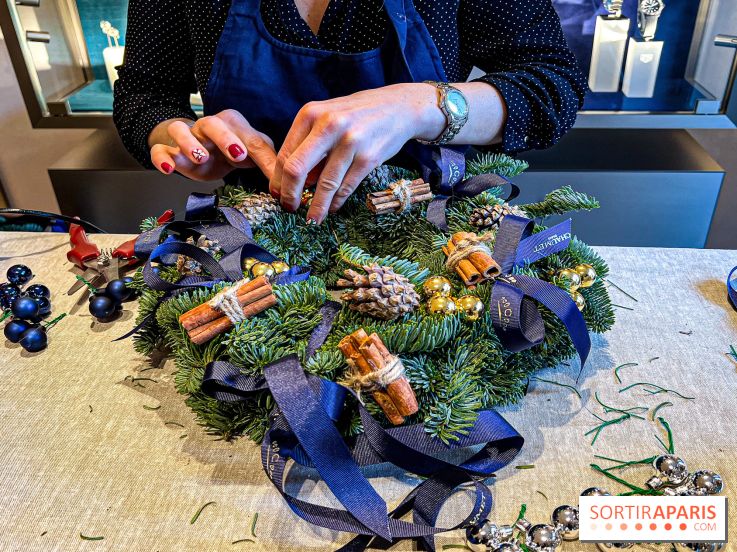 Noël 2023 au Faubourg Saint-Honoré : ateliers gratuits de couronnes de Noël & cérémonial de thé