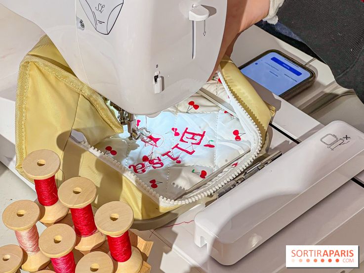 Memo Paris : pop up avec bars à broderie, charms et gravure pour personnaliser bijoux et accessoires