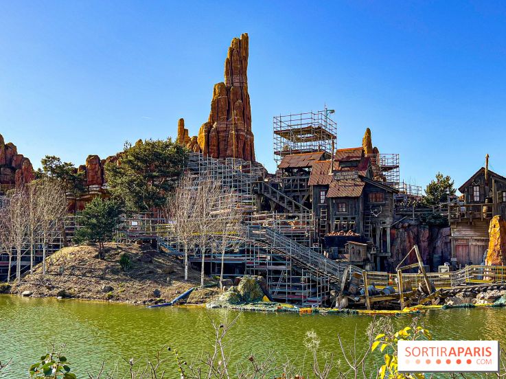 Disneyland Paris : l'attraction le Train de la Mine (Big thunder Mountain), fermée jusqu'en été 2025