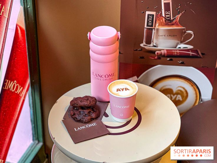 Pop up Café Lancôme x Aya Nakamura : flash make-up, gourmandises et surprises à gagner