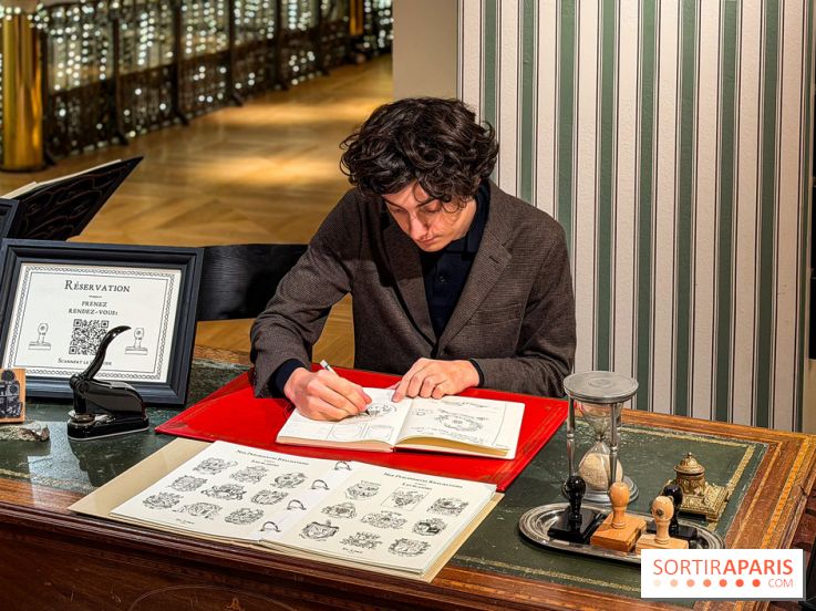 Ex Libris : votre tampon personnalisé et gravé à la main au Bon Marché Rive Gauche pour les fêtes