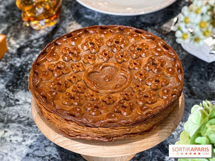 La Galette des Rois 2026 Louis Vuitton par Maxime Frédéric : la noisette sublimée par le Monogram