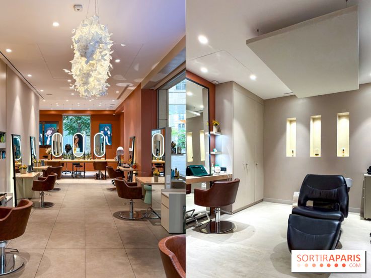 Cette enseigne spécialiste des cheveux possède un salon de coiffure & spa capillaire au cœur de Paris