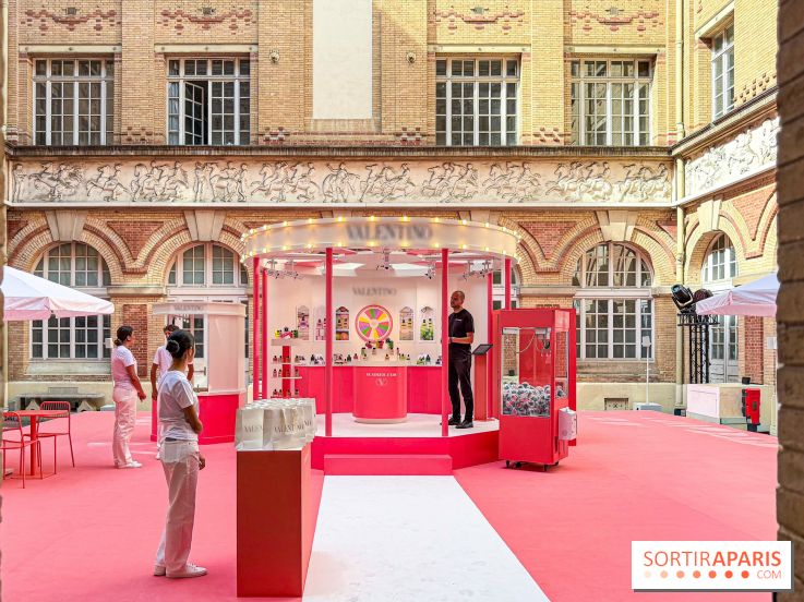 Ce pop up beauté d'une célèbre maison italienne change une école du Marais en fête foraine