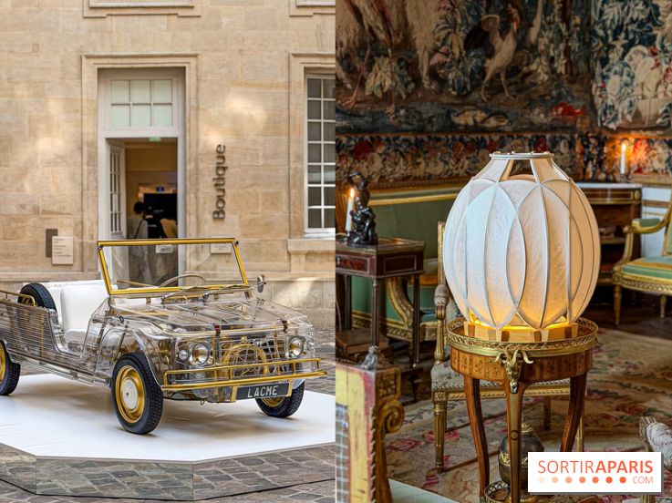 Voiture œuvre d’art et hanji coréen ancestral à l’Hôtel de la Marine pour la Paris Design Week 2026