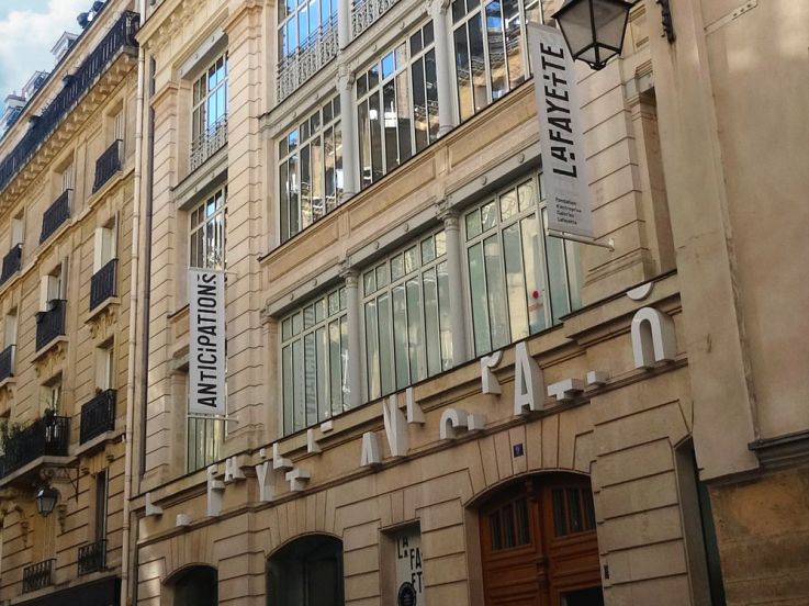 Manifestation du 24 octobre : Lafayette Anticipations fermée