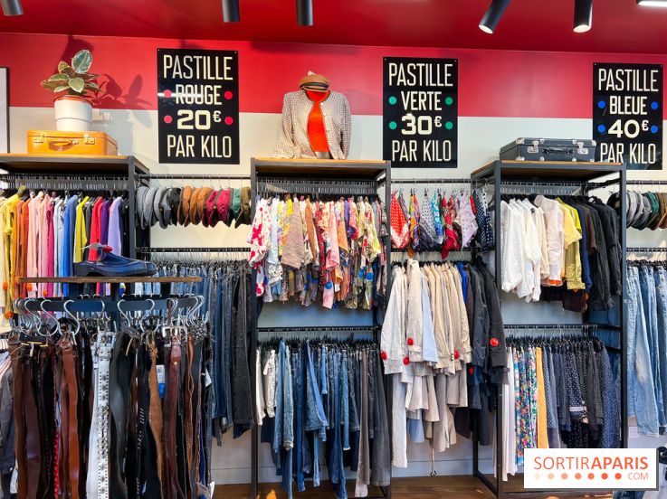 Une énorme friperie Kilo Shop ouvre à Paris !
