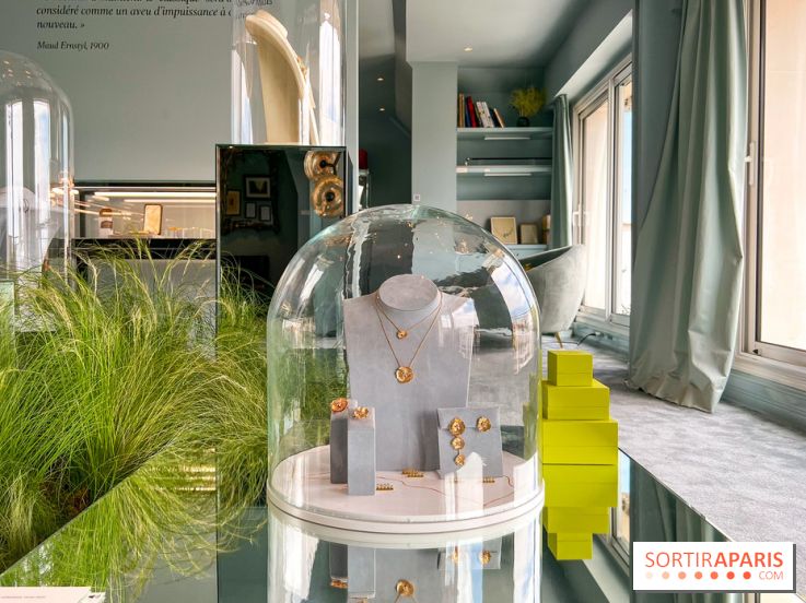 L'exposition gratuite de bijoux et d'objets d'art de la Maison de Haute-Joaillerie Vever, à Paris