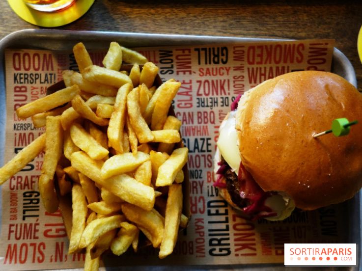 Burger et bière d'hiver chez FrogPubs