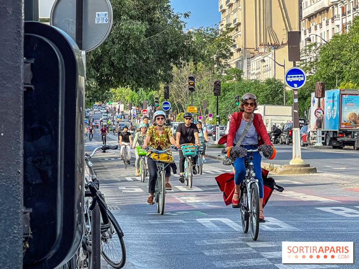 visuel Paris visuel  - vélo - paris sans voitures
