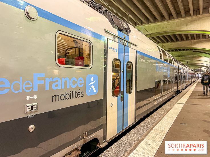 visuel Paris visuel  - sncf - train - transilien