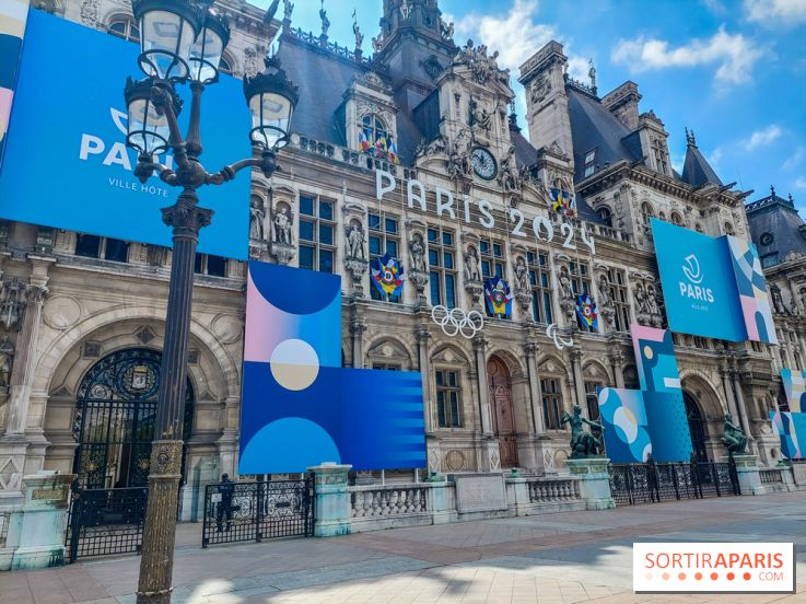 visuel Paris - Hôtel de Ville de Paris - JO