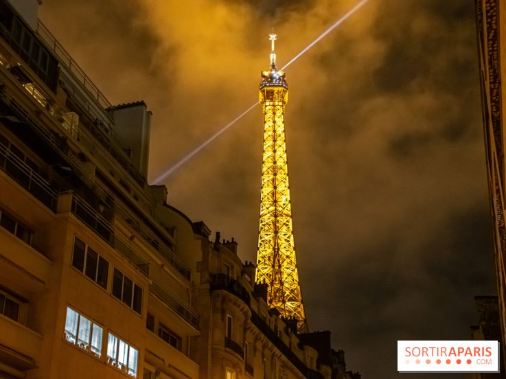 visuel Paris visuel  - tour eiffel nuit