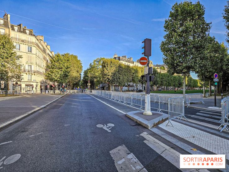 visuel Paris visuel  - restriction de circulation - route 