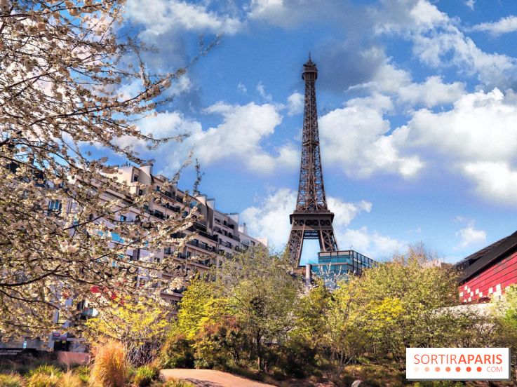 Visuel Paris, Tour Eiffel printemps
