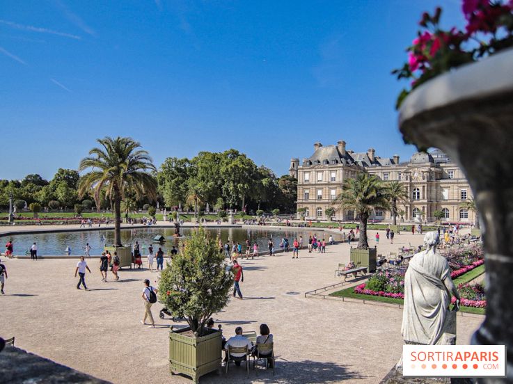 Visuel Paris jardin du luxembourg