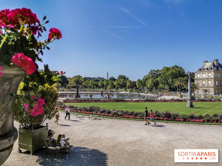 Visuel Paris jardin du luxembourg