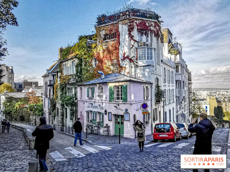Visuel Paris Montmartre la maison rose