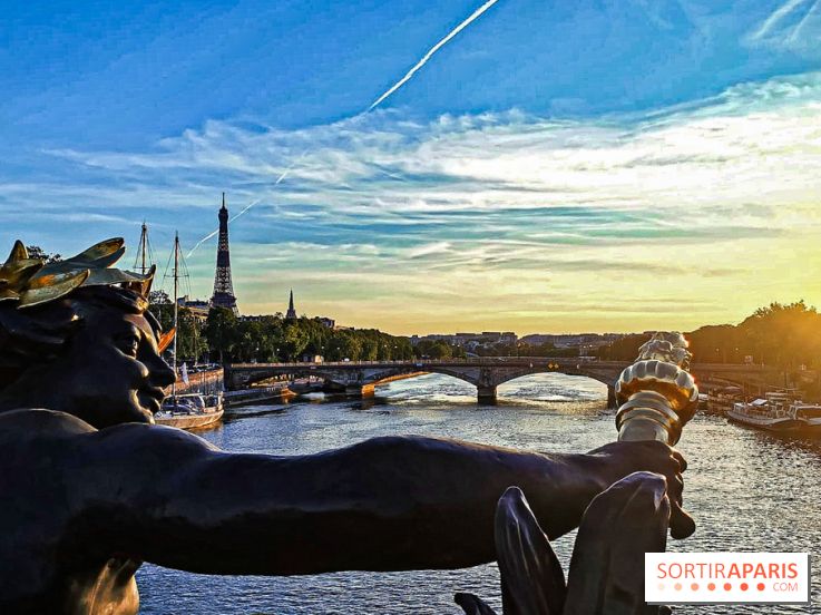 Visuel Paris Seine pont Alexandre III