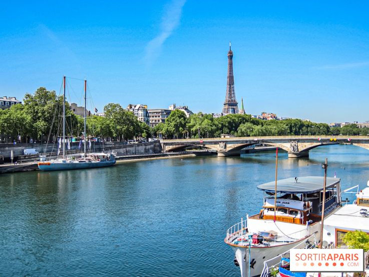 Visuel Paris Tour Eiffel Seine