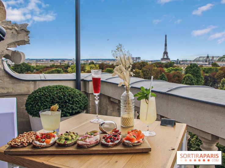 Visuel Paris Tour Eiffel rooftop Crillon