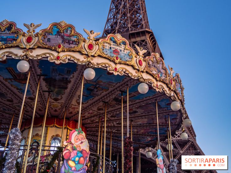 Visuel Paris Tour Eiffel manège enfants