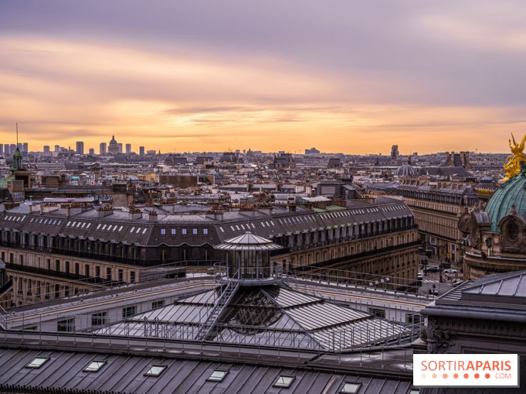 Visuel Paris terrasse Galeries Lafayette