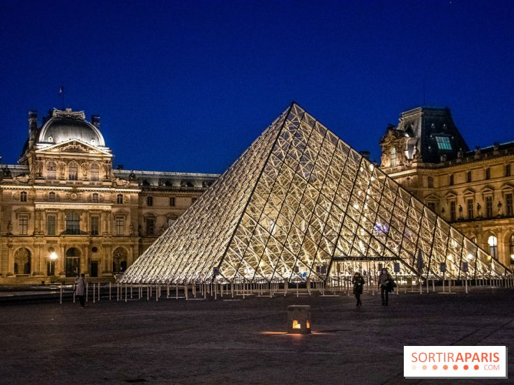 Visuel Paris Louvre nuit