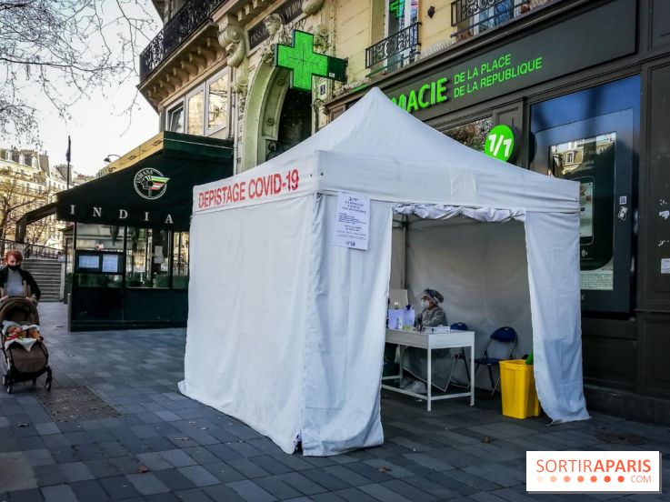 Visuel Paris - centre de dépistage - pharmacie