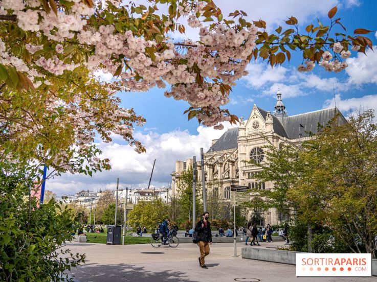 Visuel Paris Jardin Nelson Mandela Eglise Saint Eustache