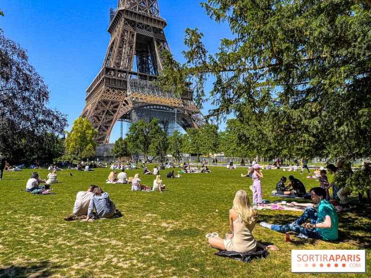 Visuel Paris pique-nique bronzer