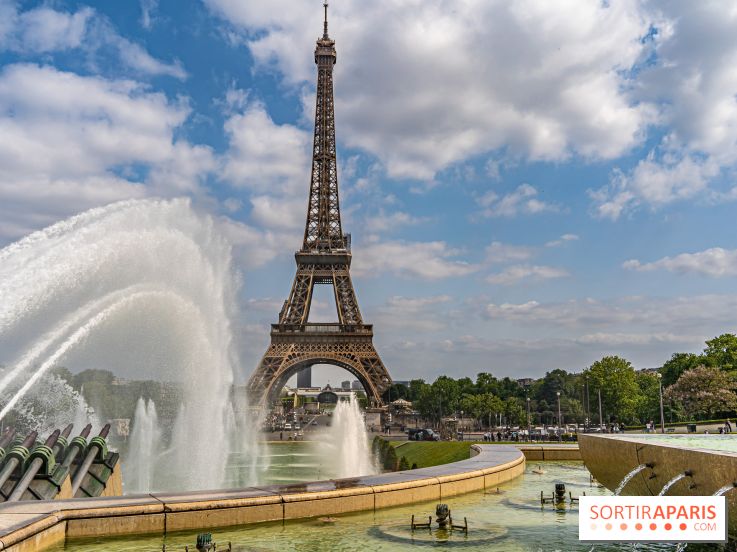 visuel Paris visuel  -  Tour Eiffel - fontaine