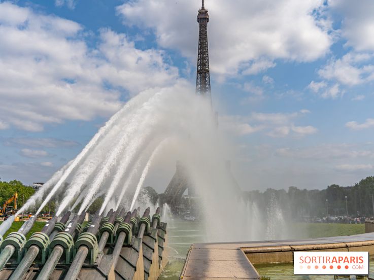 visuel Paris visuel  -  Tour Eiffel - fontaine