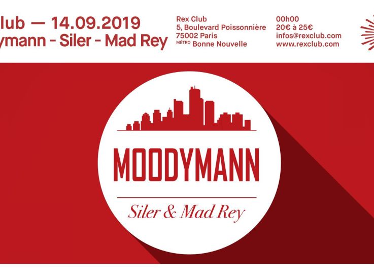 Moodymann, Siler, Mad Rey au Rex Club 