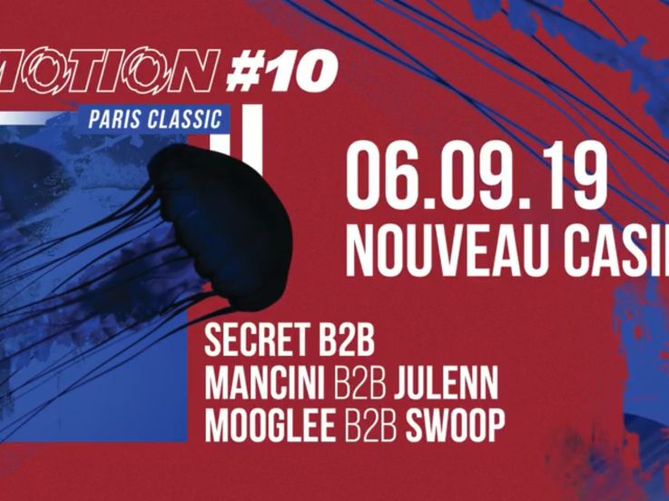 Motion #10 "Paris Classic" au Nouveau Casino
