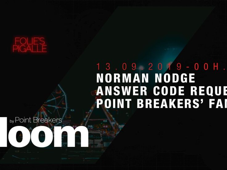 BLOOM w/ Norman Nodge & Answer Code Request aux Folies Pigalle