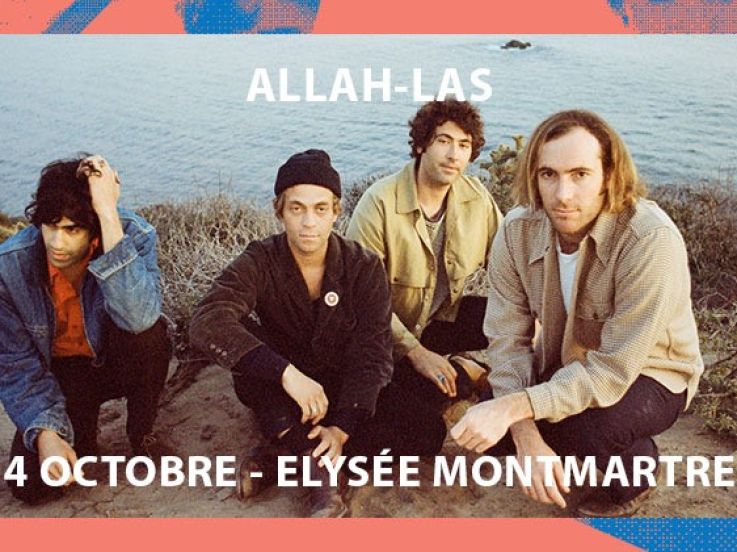 Super! — Allah-Las + Maston à l'Elysée Montmartre