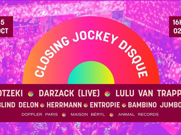 Closing Jockey Disque avec Animal Records 