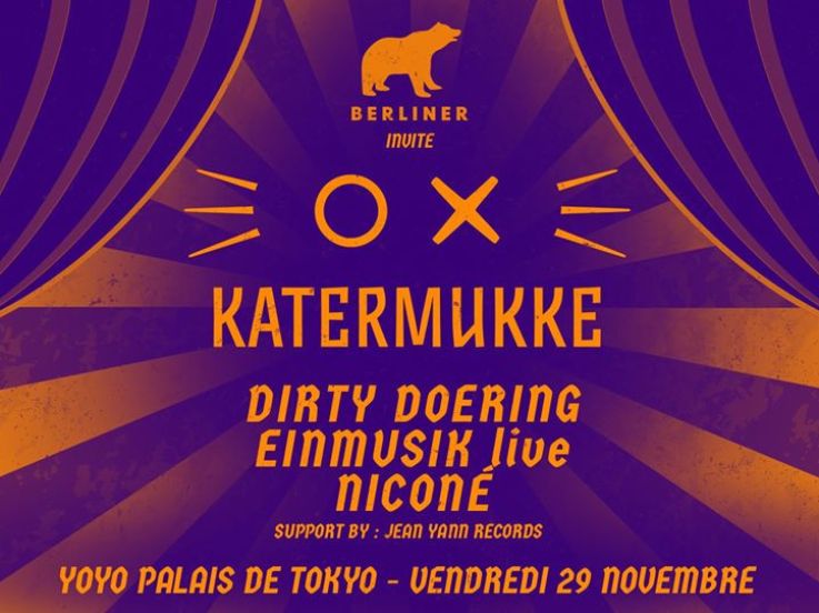 Berliner invite le KaterBlau Berlin au Yoyo Palais de Tokyo 