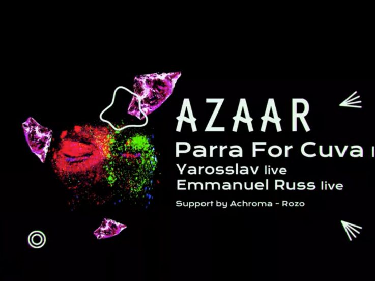 Sporée 100% live avec Parra For Cuva, Yarosslav, Emmanuel Russ au Badaboum