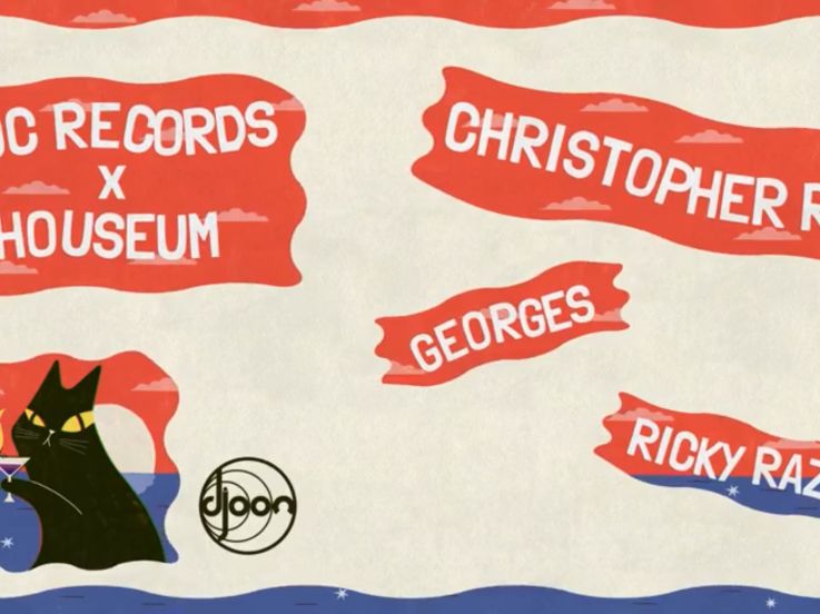 Houseum & AOC Records invitent Christopher Rau, Ricky Razu & Georges au Djoon