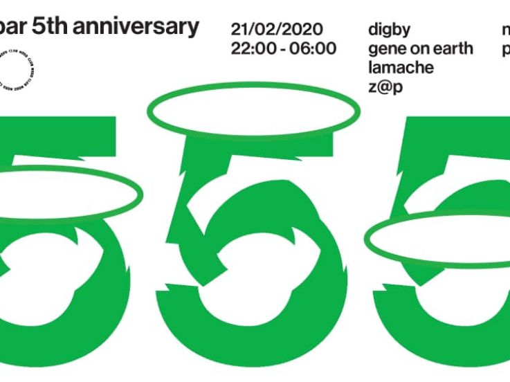 Discobar 5th Anniversary: Digby, Gene On Earth, Lamache, Z@P au Nodd Club